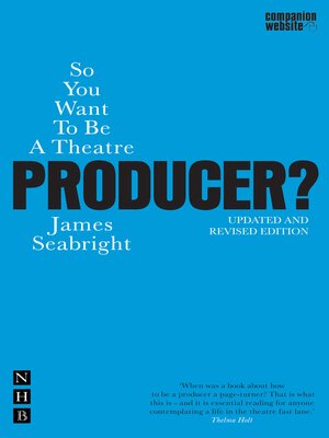 cover image of So You Want to Be a Theatre Producer?